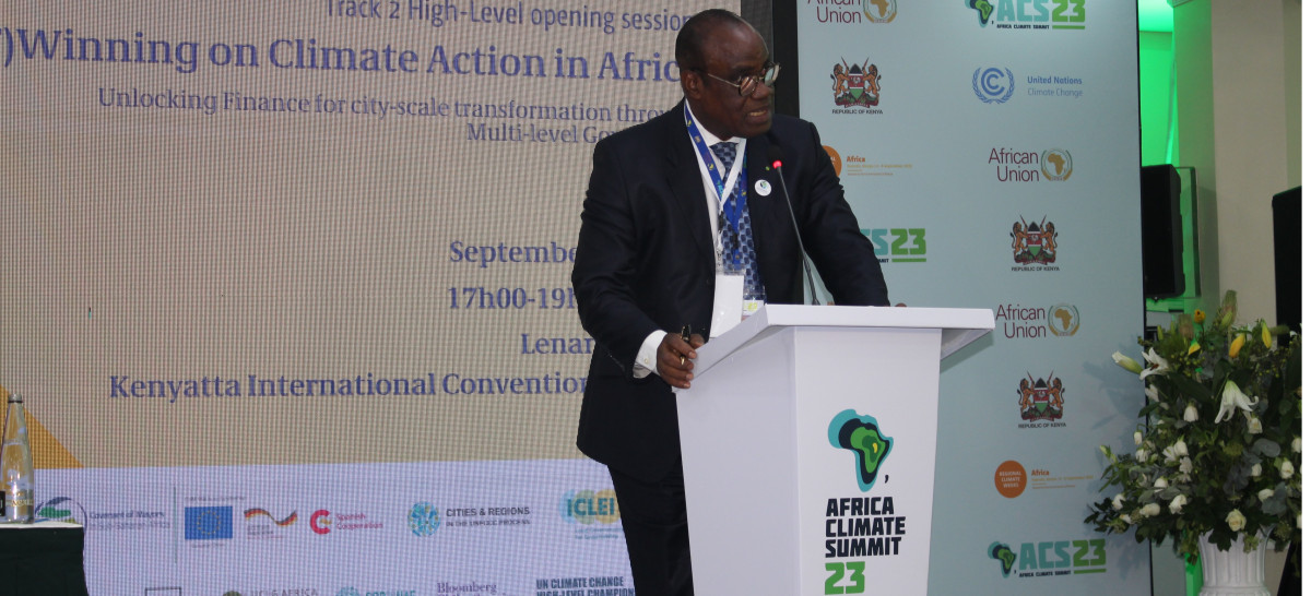 CoM SSA Regional Mayors Forum (RMF) Africa Climate Week Declaration