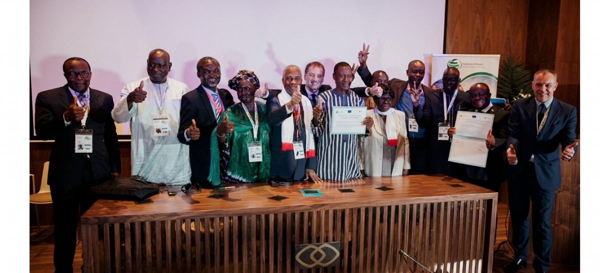 Sub-Saharan Mayors show commitment to the Covenant of Mayors initiative at Africities 2018