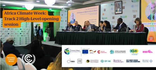 Highlights from Africa Climate Week: Multilevel governance, a key enabler of a new dispensation for climate ambition and action