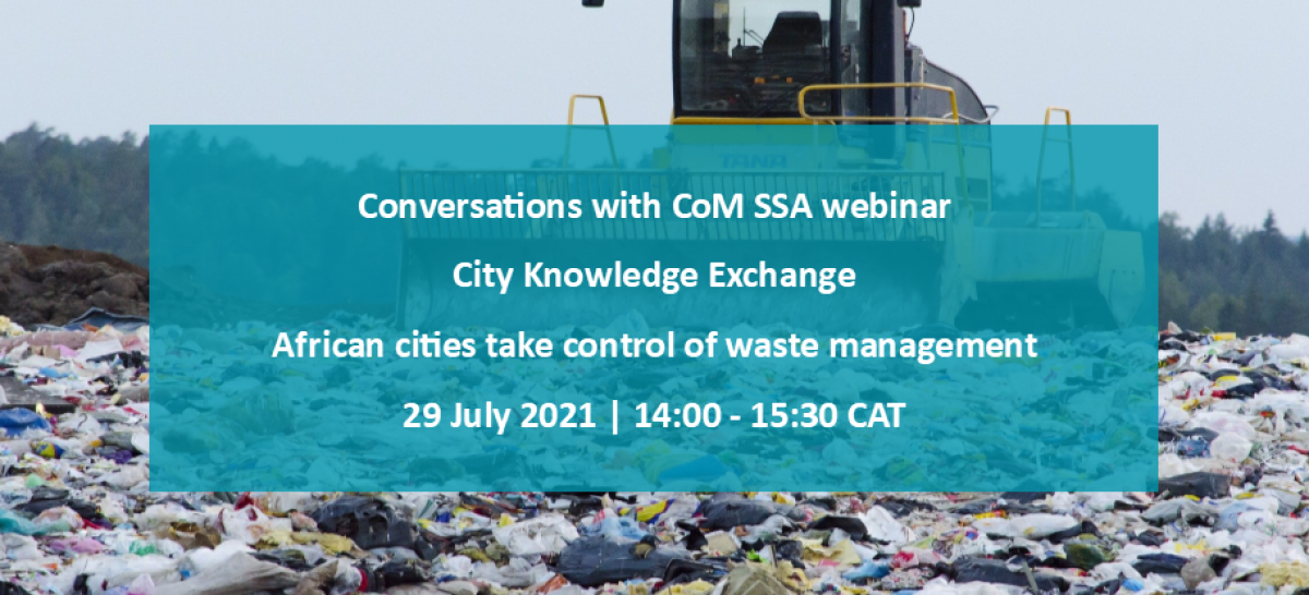 Conversations with CoM SSA webinar | African cities take control of waste management